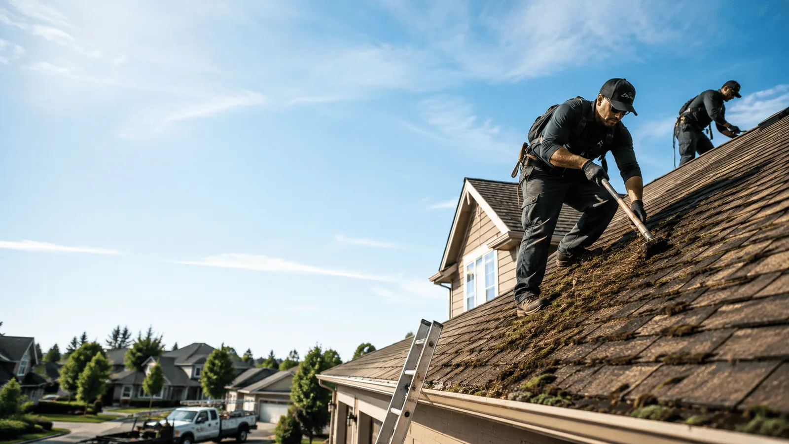 Roof Moss Removal in Monroe, LA near me